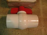 Wolverine Brass 55970 1-1/2" Pvc Ball Valve Solvent Weld. Fixed Price $8.00.