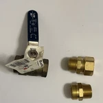3/4 In Ball Valve American M100 Full Port Female 600 Wog 150 Wsp Brass. Fixed Price $27.99.