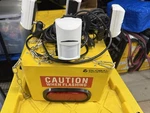 Industrial Forklift Awareness 4 Sensors Lights 50' Power Cord. Fixed Price $450.00.