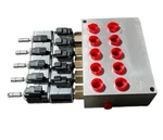 Parker IC-7445 Hydraulic Manifold Block CAP012H Hszn 19181 003062 Silver. Fixed Price $664.30.