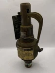 Barber Consolidated 1543D-21 Safety Valve 1/2" Mnpt X 3/4"FNPT Set 160PSI. Fixed Price $55.00.