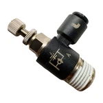 Mcmaster-carr Elbow Air Flow Control Valve, Nylon Body, Npt Inlet X 1/8". Fixed Price $22.99.