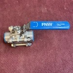 Fnw FIG-310A Stainless Steel Full Port Ball Valve 10000WP. Fixed Price $35.00.