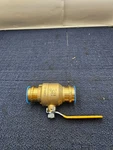 Bluefin NSF61-8 1-1/2" Brass Ball Valve Full Port 250 Cwp Lead-free. Fixed Price $37.80.