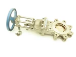 Velan L12-0320B-13BL 4" Stainless Knife Gate Valve 316SS Rising Stem Lug Style. Fixed Price $259.99.