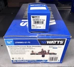 Watts 88004111 LF009M3-QT-FS 3/4 Backflow Preventer Assembly Air Gap Included. Fixed Price $400.00.