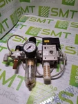 Smc EAW2000-F02-X64 Regulator With EAV2000-F02-5Y0-Q And EVHS2000-F02 Valves. Fixed Price $120.00.