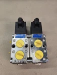 Pair Of Rexroth R933008643 Hydraulic Solenoid Directional Control Valves 24V Dc. Fixed Price $399.95.