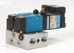 2PCS Block Of Honeywell Pneumatic Solenoid Valve K4S04 28-114 12V Dc. Fixed Price $25.00.