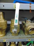 (1) Fnw X416 2 In Brass Full Port Sweat 600# Ball Valve Low Lead Compliant Pc. Fixed Price $38.50.