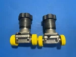 2XITT Pure-flo Stainless 316L Sanitary Diaphragm Valve Usa Used. Fixed Price $80.00.