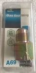 Ldr 509 18-8-8 Steel Gas Line Fitting A69 1/2" Male Flare X Fip. Fixed Price $6.99.