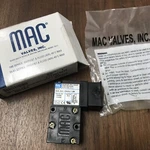 Mac Valves 45A-AA1-DAAJ-1JM Solenoid 120V , 5.4 Watts Psi. Fixed Price $67.81.