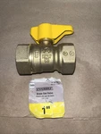 New Everbilt 1" Brass Gas Valve Fip X 155361 VGV-2LH-B5EB. Fixed Price $13.99.