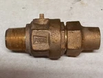New Ford Nl Brass 1" Straight Ball Corp Valve. Fixed Price $35.00.