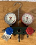 Mac Tools R-134A Manifold Gauge Set Made In Usa No Hoses -untested. Fixed Price $58.65.