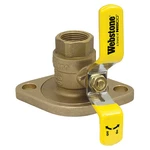 Webstone Brass 3 Way Ball Valve 1-1/4 Flanged Full Port 600 Psi Water Gas Oil. Fixed Price $79.52.