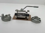 Dmic BVHS2000FH 2213 2", 6000 Psi, 316SS, Ball Valve. Fixed Price $635.00.