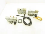 Numatics 122BA4Z2MN00061 Pneumatic Solenoid Valve W/manifold Base 24VDC Lot Of 3. Fixed Price $63.74.