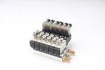 Mindman 6X MVSD1-180-4E1 Solenoid Air Valves With Manifold. Fixed Price $51.34.