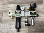 Asco Numatics S22C-03BKLM Pilot Valve, VS22-03, P22B-03M Filter #112A130PR2. Fixed Price $299.00.