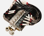 6-CHANNEL Parker Kuroda Miniature Direct-acting Solenoid Valve VA01PEP34-1U. Fixed Price $224.10.