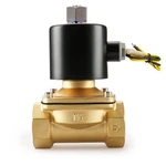 Baomain Pneumatic 1-1/2 Inch Way Brass Electric Normally Open Solenoid Valve. Fixed Price $53.97.