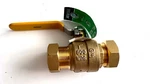 Everflow Premium Brass Full Port Ball Valve, With 1 In. Compression Connection. Fixed Price $22.00.