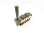 Aventics R431008498 Taskmaster Pneumatic Directional Valve 3-POS Lever 200PSI. Fixed Price $749.99.