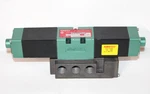 New Numatics Solenoid Valve With Base 150 Psi 152SS600E 153SS63AE. Fixed Price $180.00.