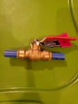 Sharkbite Cash Acme Connection System Ball Valve 1/2" 200 Psi New!. Fixed Price $7.80.