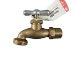 Mueller Hose Bibb, 1/2" Mip And Swt X 3/4" Mht, Brass, Multi-turn Valve,. Fixed Price $6.95.