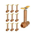 Midline 75343-10 Premium Brass Ball Valve, Long Bonnet With T-handle, W.... Fixed Price $148.30.