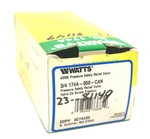 New Watts Regulator 174A-050-CAN Safety Relief Valve 3/4" 174A050CAN. Fixed Price $90.00.