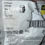 Viega Propress Cap 77737 2" Copper. Fixed Price $24.98.