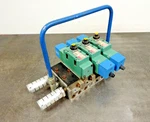 Numatics A12BB400RT61E61 Solenoid Valve 24V Dc 3-BANK. Fixed Price $126.39.