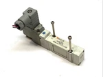 Smc SY5140-6D 5-PORT Solenoid Valve Single Coil Base Mount. Fixed Price $16.19.