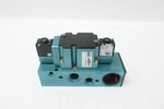 Mac 6331D-000-PM-111DA Pneumatic Solenoid Valve 120V-AC 150PSI. Fixed Price $208.95.