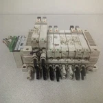 Smc Manifold Assbly EX120-SDN1, VQ22005W1-X116, VQ2200Y-5-X116, (2) VVQ200-10A-1. Fixed Price $139.99.