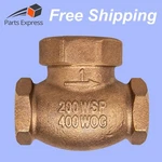 1" Spring Loaded Industrial Lift Check Valve (bronze 200 Wsp), Asme, #50T. Fixed Price $81.50.