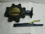 Nibco 4 Pipe, Lug Butterfly Valve Incomplete NLG100H. Fixed Price $106.00.