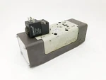 Aventics R432006321 Pneumatic Directional Valve 5-WAY 150PSI Size 120VAC. Fixed Price $100.00.