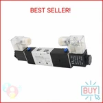Baomain Pneumatic Solenoid Air Valve 4V230C-08 Dc 12V 5 Way Position PT1/4". Fixed Price $30.14.