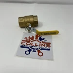 Smith-cooper Valve 600 Wog 150 Wsp 1" Npt 1728155/56 Series Solid Brass Ball. Fixed Price $38.85.
