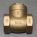 Hammond Swing Check Valve 967, 1" Fnpt, Brass, 200 Psi Wog, 31 Gpm Full Flow. Fixed Price $39.95.