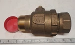 Mueller B-25008 1-1/2" Ball Valve Cc Awwa Taper Thread X Compression Cts Tube. Fixed Price $279.97.
