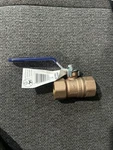 Nibco NL9600A Ball Valve 1" Brass 400 Psi Fnpt Standard Port. Fixed Price $50.00.