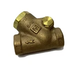 Nos Milwaukee Brass Valve Y Swing Check 3/8" Connection 300S 600W 158-C. Fixed Price $34.65.