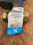Everbilt Standard Port Ball Valve Lead Free Brass 3/4" Comp X. Fixed Price $11.99.