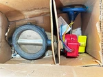Nibco 6" Wafer Butterfly Valve With Gear Operator WD-3510-8. Fixed Price $499.00.